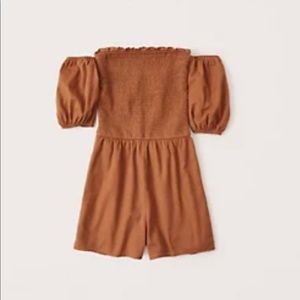 Off the shoulder romper